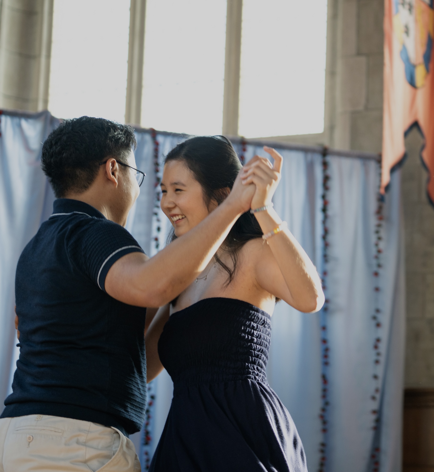 Jules Chapin-Tsai dancing tango